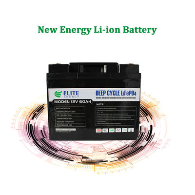 Lichtgewicht de Batterijpak van 60Ah 768Wh LFP 12V LiFePO4 voor Zonnestelsel