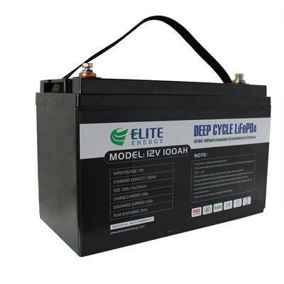 de Batterijpak van 1280Wh 100Ah 12V LiFePO4 voor de Opslag van de Huisenergie