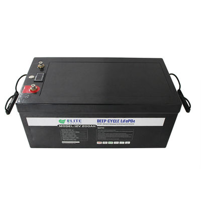 de Batterij12.8v 200Ah Lithium Ion Battery Pack van 2560Wh 12V LiFePO4