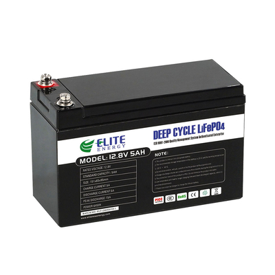 LiFePO4 Batterij 64Wh 5Ah van het Pak de Navulbare Lithium voor Zonnestraatlantaarn