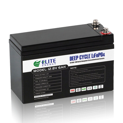 4S1P verbindings12v LiFePO4 Batterij 45 Graad met MSDS-Certificatie